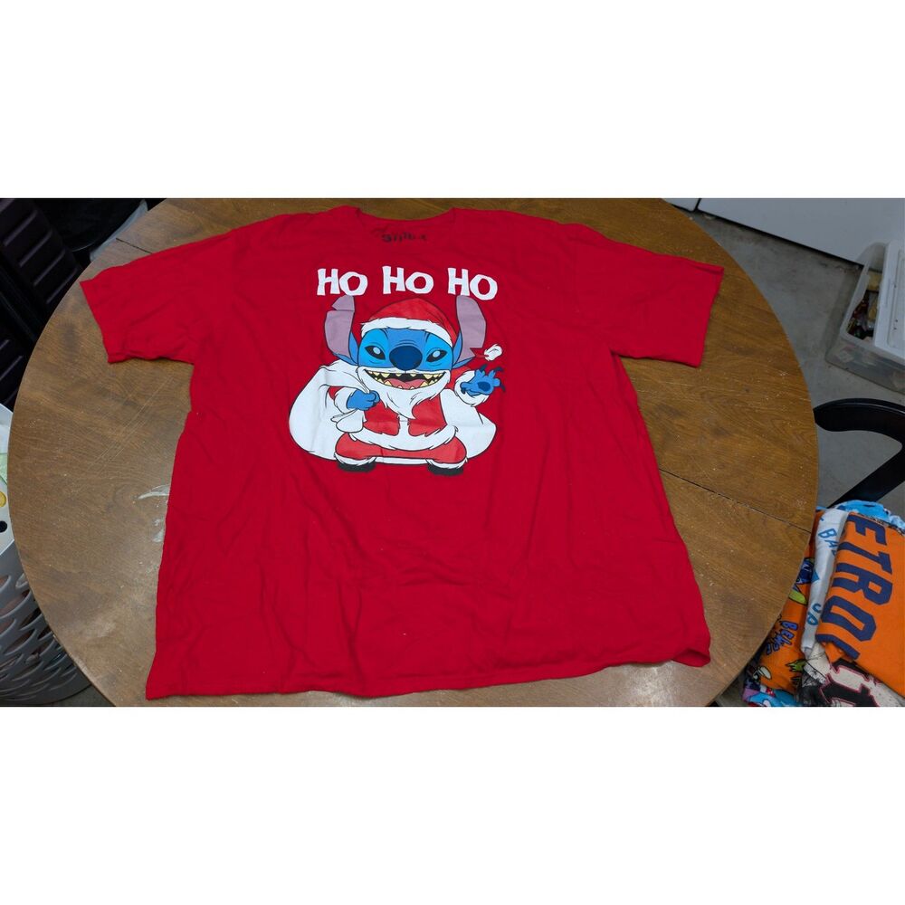 Christmas Stitch Disney shirt